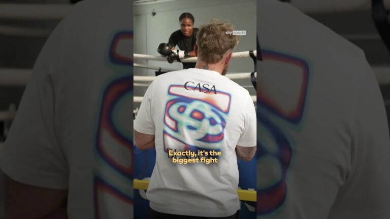 Caroline Dubois sets her sights on a fight with Alycia Baumgardner 👀🥊 #boxing #shorts