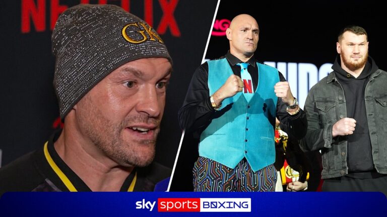 “I’ll smash him to pieces” | Tyson Fury on his comeback to boxing against Arslanbek Makhmudov