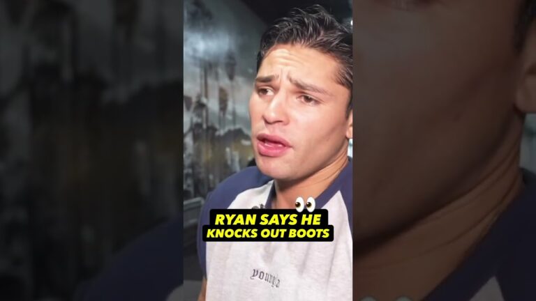 Ryan Garcia says on stream he will KNOCKOUT Boots and roasts Eddie Hearn 👀 #shorts