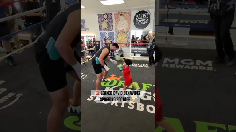 🚨 LEAKED DAVID BENAVIDEZ SPARRING FOOTAGE! 😂