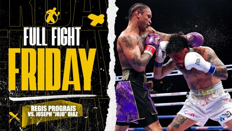 Full Fight | Regis Prograis vs Joseph “JoJo” Diaz | No backing down. Just straight action. 🥊🔥