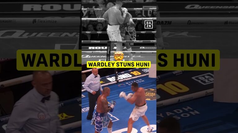 Fabio Wardley came back from behind against Justis Huni in SPECTACULAR fashion 👏