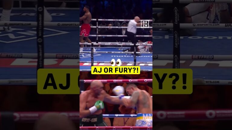 Anthony Joshua & Tyson Fury BIG moments compared – which one impressed you more? 👀