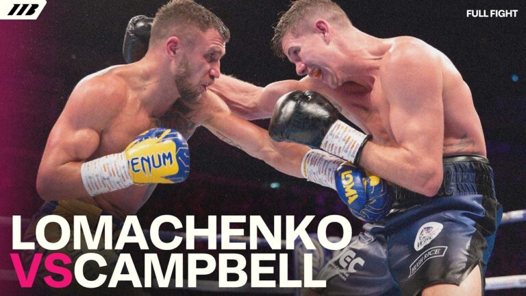 Vasiliy Lomachenko vs Luke Campbell | Full Fight | Matchroom Boxing