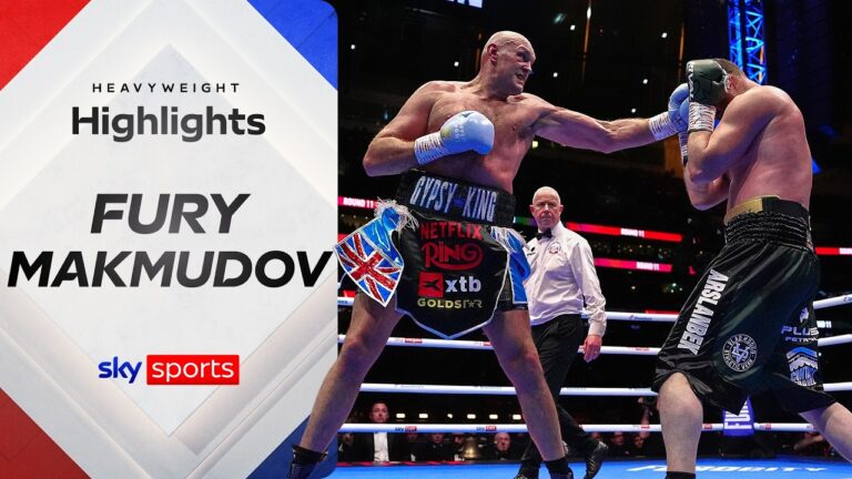 Fury BEATS Makhmudov as Anthony Joshua fight looms! | Tyson Fury v Arslanbek Makmudov | Highlights