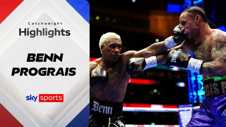 Conor Benn grinds out unanimous decision victory! | Conor Benn v Regis Prograis | Highlights