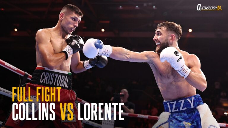 Nathaniel Collins vs Cristobal Lorente FULL FIGHT | a twelve-round WAR ends in CONTROVERSY🔥