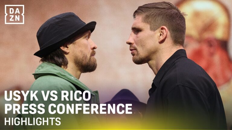 Oleksandr Usyk vs. Rico Verhoeven | Press Conference Highlights