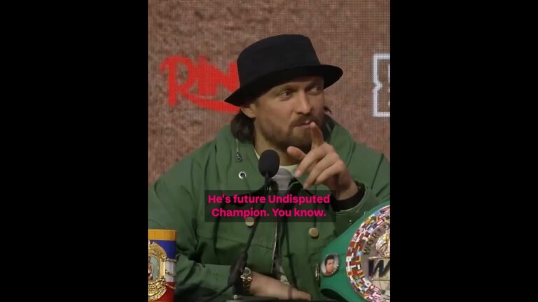 Oleksandr Usyk Predicts Anthony Joshua Vs Tyson Fury, Eddie Hearn Reacts 🔮👀