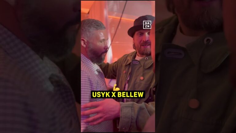 Usyk and Tony Bellew reuniting once again! 👏 #shorts