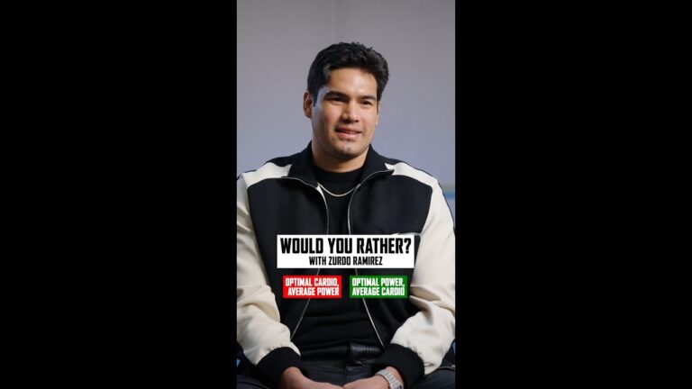 WOULD YOU RATHER with Gilberto “Zurdo” Ramirez 🤔