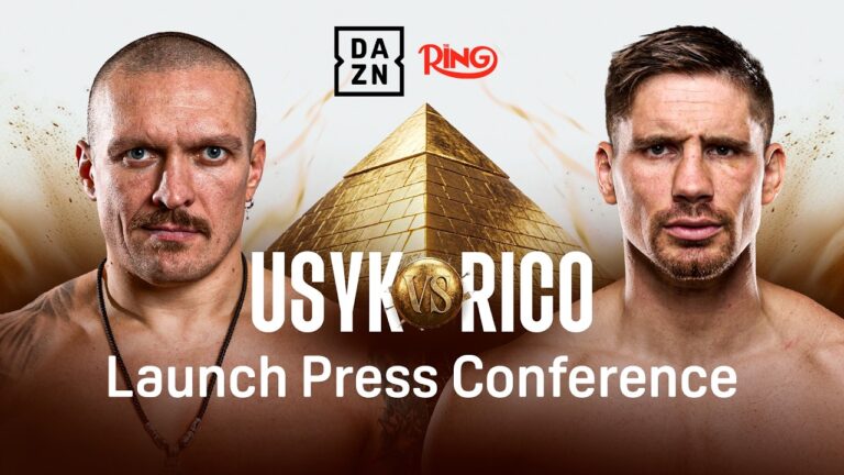 OLEKSANDR USYK VS. RICO VERHOEVEN LAUNCH PRESS CONFERENCE
