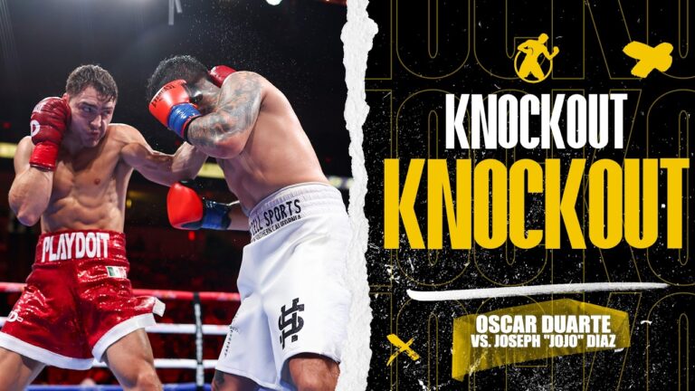 KO | Oscar Duarte vs. Joseph “Jojo” Diaz Jr. | Experience vs Pressure!
