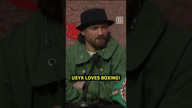We love boxing too USYK! 😍 #shorts