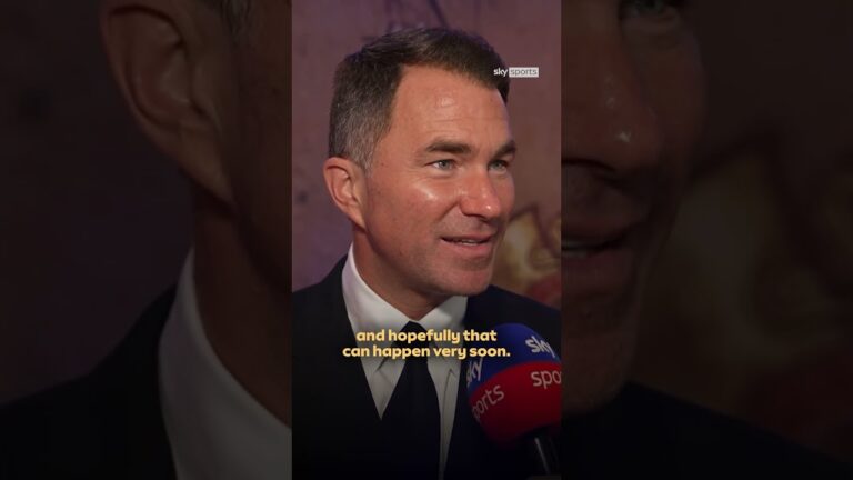 Eddie Hearn gives the latest on Joshua vs Fury contract negotiations 📝