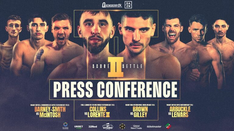 LIVE Press Conference | Nathaniel Collins vs Cristobal Lorente 2 | Score to Settle 🏴󠁧󠁢󠁳󠁣󠁴󠁿