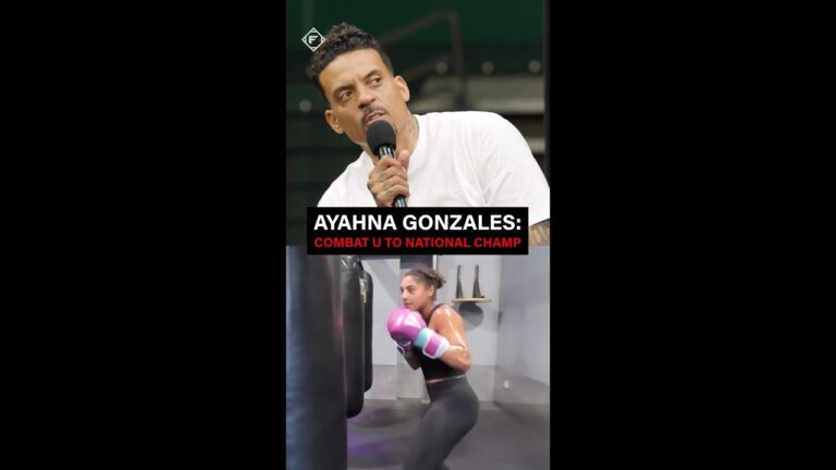 Ayahna Gonzales is out here proving the Combat U difference 🏆 🥊