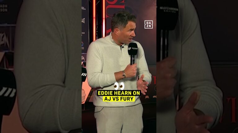 “This Fight Happens!” Eddie Hearn provides the latest update on Anthony Joshua vs. Tyson Fury
