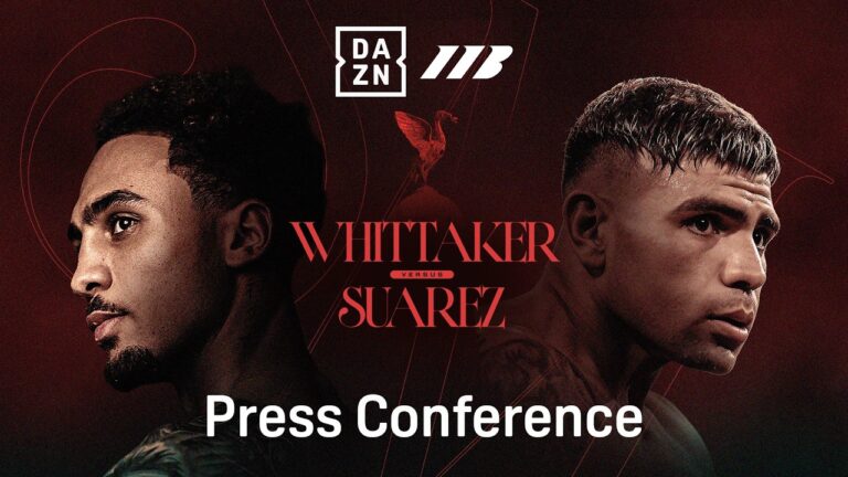 BEN WHITTAKER VS. BRAIAN SUAREZ PRESS CONFERENCE LIVESTREAM