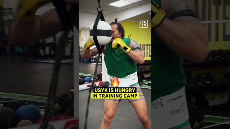 “I need a champion’s meal!” Oleksandr Usyk shows off his hunger before Rico clash 💥