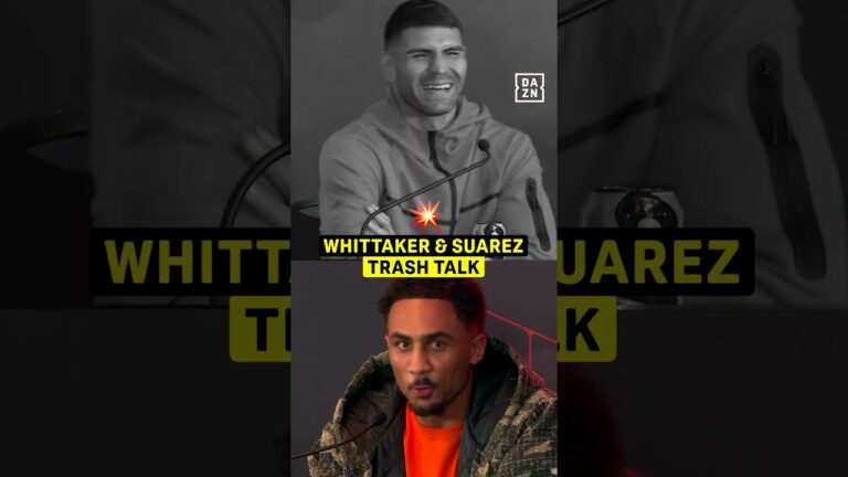 “Slow A** Platapus Feet!” Ben Whittaker is back with vintage trash talk in Liverpool 😮‍💨