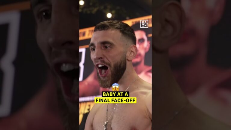 Cristobal Lorente brings a BABY to his final rematch face-off with Nathaniel Collins 🤯