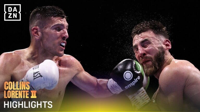 Nathaniel Collins vs Cristobal Lorente 2 | FIGHT HIGHLIGHTS