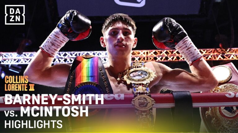 Royston Barney-Smith vs Conor McIntosh | FIGHT HIGHLIGHTS