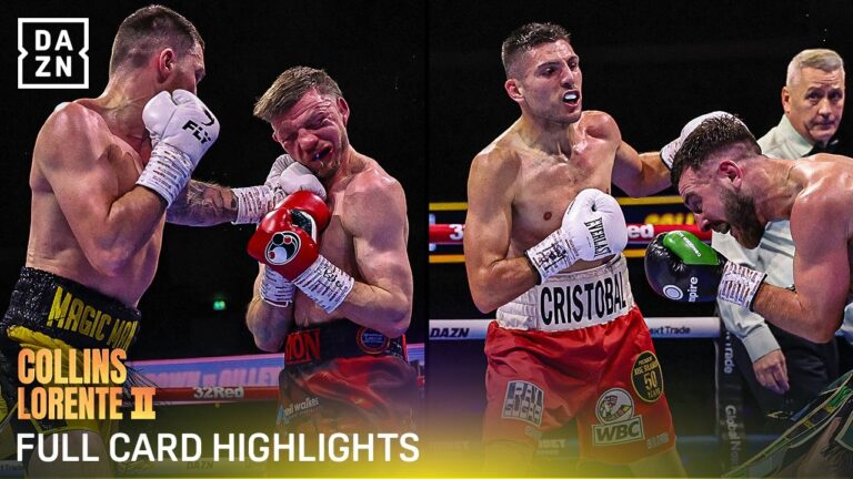 Full Card Highlights | Nathaniel Collins vs. Cristobal Lorente 2 | Upsets & Dramatic knockouts 🤯