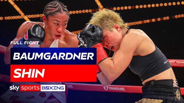 Alycia Baumgardner vs Bo Mi Re Shin | Full Fight | WBA, WBO and IBF super-featherweight titles