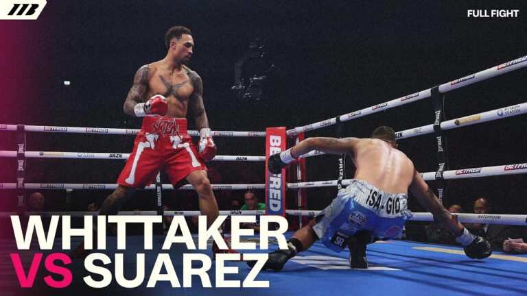 EXPLOSIVE: Ben Whittaker Sparks Out Braian Suarez In First Round | Matchroom Boxing