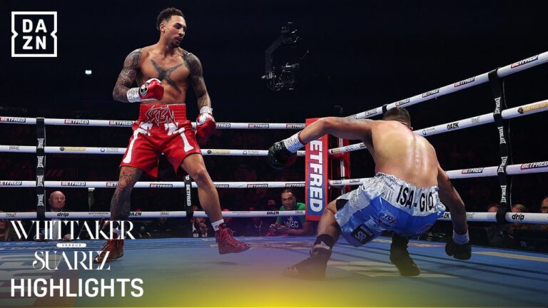 FIRST ROUND KNOCKOUT! Ben Whittaker vs. Braian Suarez | Fight Highlights