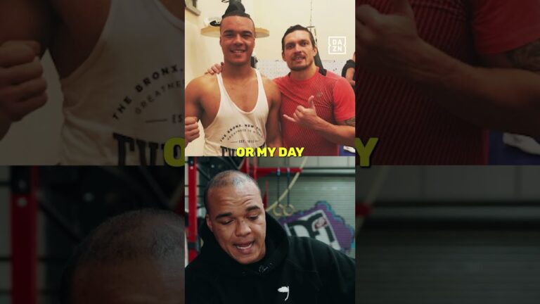 “Just Getting Peppered!” When Fabio Wardley sparred Oleksandr Usyk in October 2018 👀