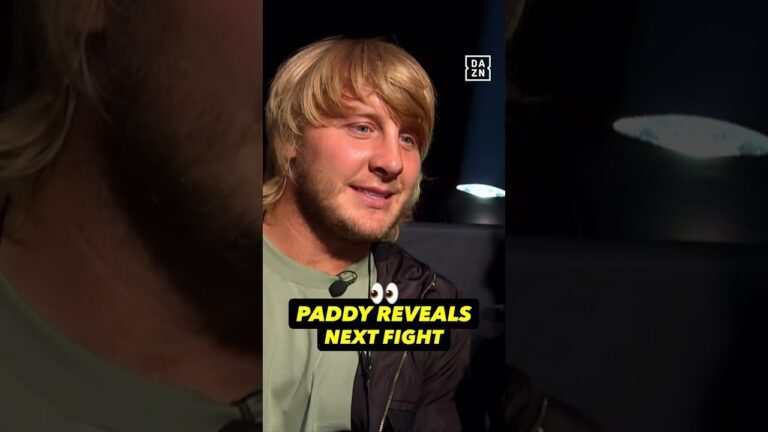 Paddy Pimblett is here for Molly and reveals next fight! 👀