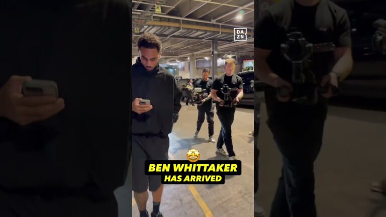 BEN WHITTAKER IN THE BUILDING #shorts