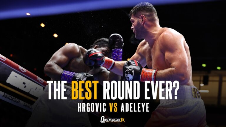 Hrgovic vs Adeleye Round 8 – Heavyweight boxing at it’s BEST