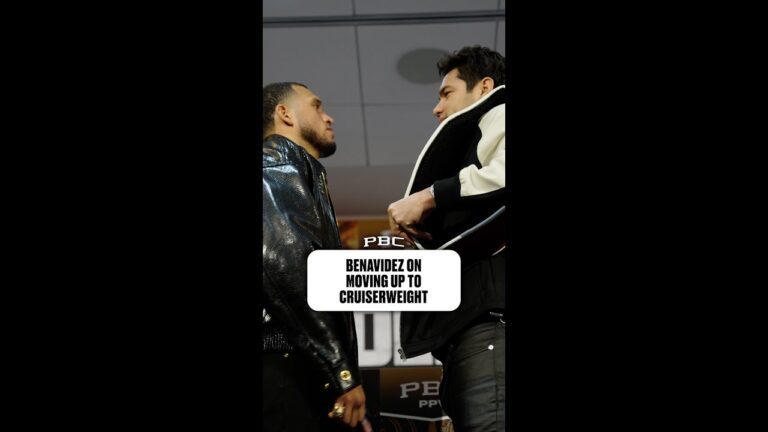David Benavidez Isn’t Worried About the “Slow” Competition at Cruiserweight.