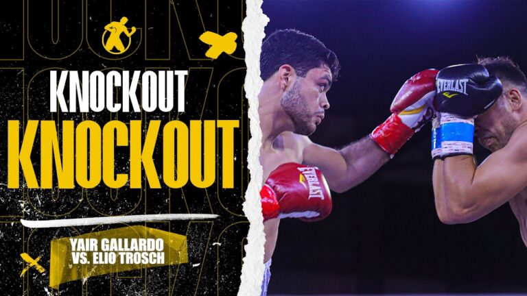 KO | Yair “Manotas” Gallardo vs. Elio Trosch | Gallardo KOs Trosch in 1 💥 Undefeated and rising. 🥊
