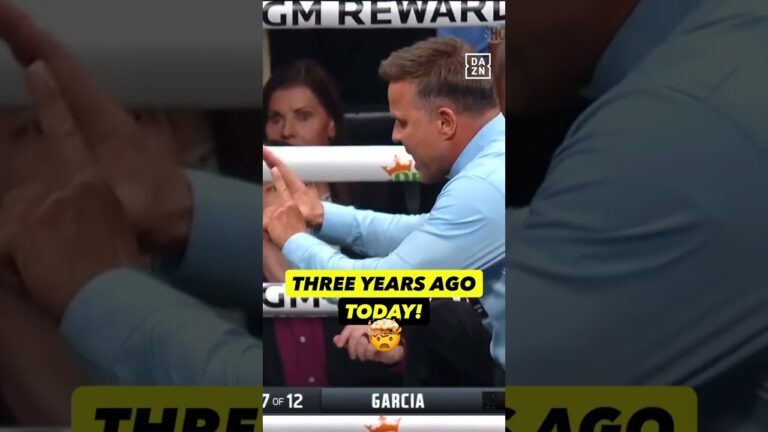 3 years ago today, Gervonta Davis stopped Ryan Garcia in Round 7 💥 #shorts