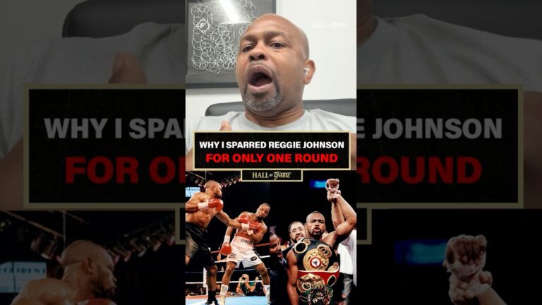 Never empty the bag in sparring… Let ‘em think they figured you out #RoyJones #HallofGame