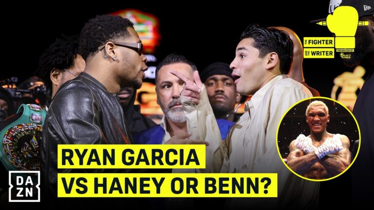 Should Ryan Garcia fight Devin Haney OVER Conor Benn? 🤔 | The Fighter and the Writer