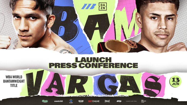 Jesse Bam Rodriguez Vs Antonio Vargas Launch Press Conference | Matchroom Boxing