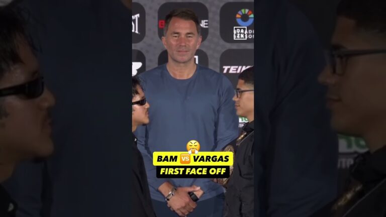 The first FACE-OFF between Bam Rodriguez and Antonio Vargas ‼️#shorts