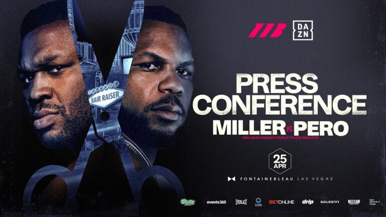 Jarrell Miller Vs Lenier Pero Final Press Conference | Matchroom Boxing