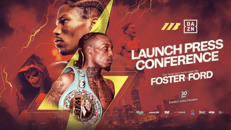 O’Shaquie Foster Vs Raymond Ford Launch Press Conference | Matchroom Boxing