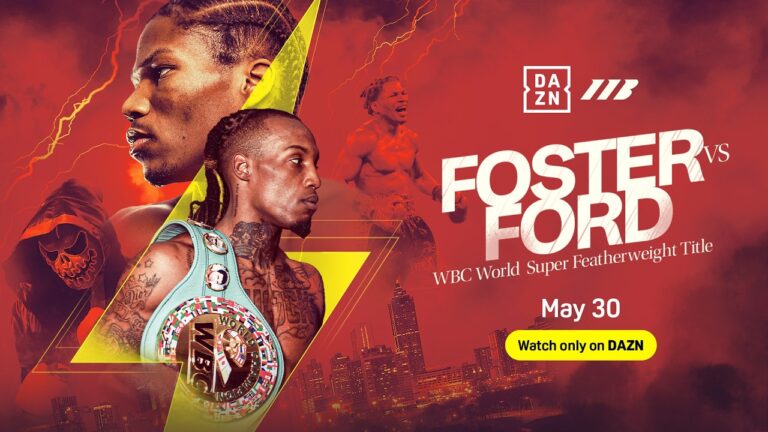 O’SHAQUIE FOSTER VS. RAY FORD LAUNCH PRESS CONFERENCE LIVESTREAM