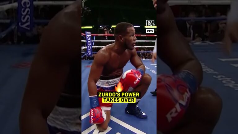 Vicious body shots from Zurdo Ramirez stops Sullivan Barrera as delayed reactions kick in 💥