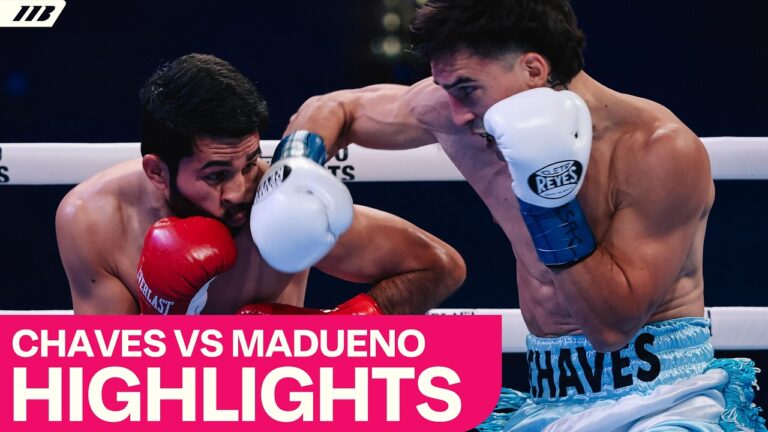 Alan Chaves Lands Monster KO Vs Miguel Madueno | Matchroom Boxing