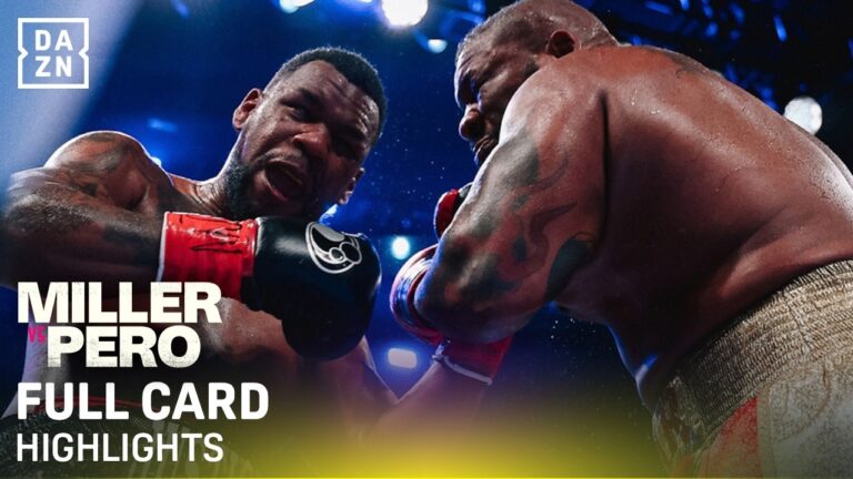 FULL CARD HIGHLIGHTS | Jarrell Miller vs Lenier Pero