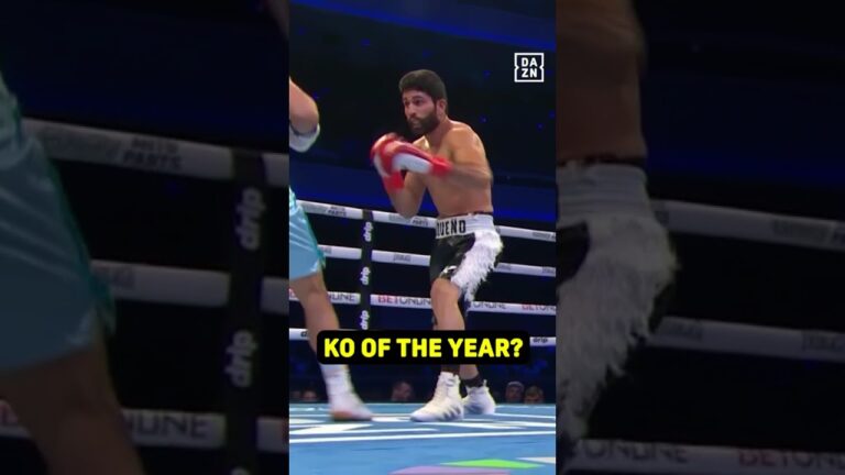 IS THIS A KO OF THE YEAR CONTENDER? #shorts